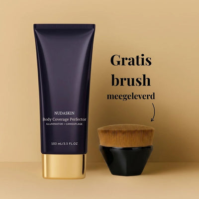 Nudaskin Body Coverage Concealer + Gratis Brush