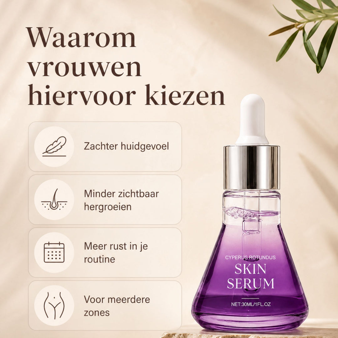 SmoothLux Hair Removal Serum | MINDER HAARGROEI VANAF WEEK 1-2