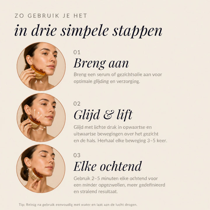 MORNINGSCULPT GEZICHTSBORSTEL | START DE DAG MINDER OPGEZWOLLEN