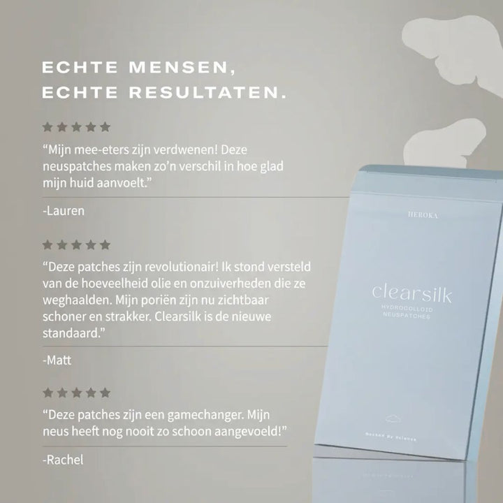 CLEARSILK | NASENMASKE GEGEN TALG