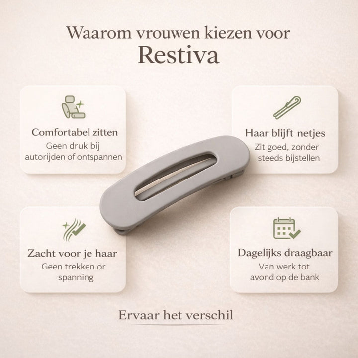 COMFORVA | HAARCLIPS OHNE DRUCKPUNKTE