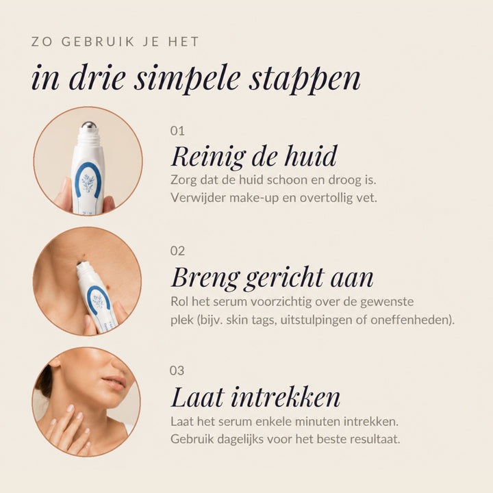 Smoothelle Skin Tag Roller | GERICHTE HUIDVERZORGING MET ROLL-ON SERUM