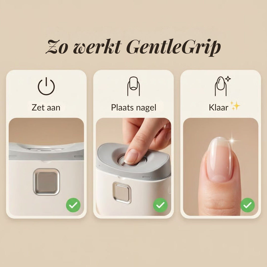 GentleGrip Elektrische Nagelknipper