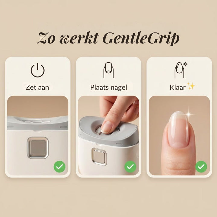 GentleGrip Elektrische Nagelknipper
