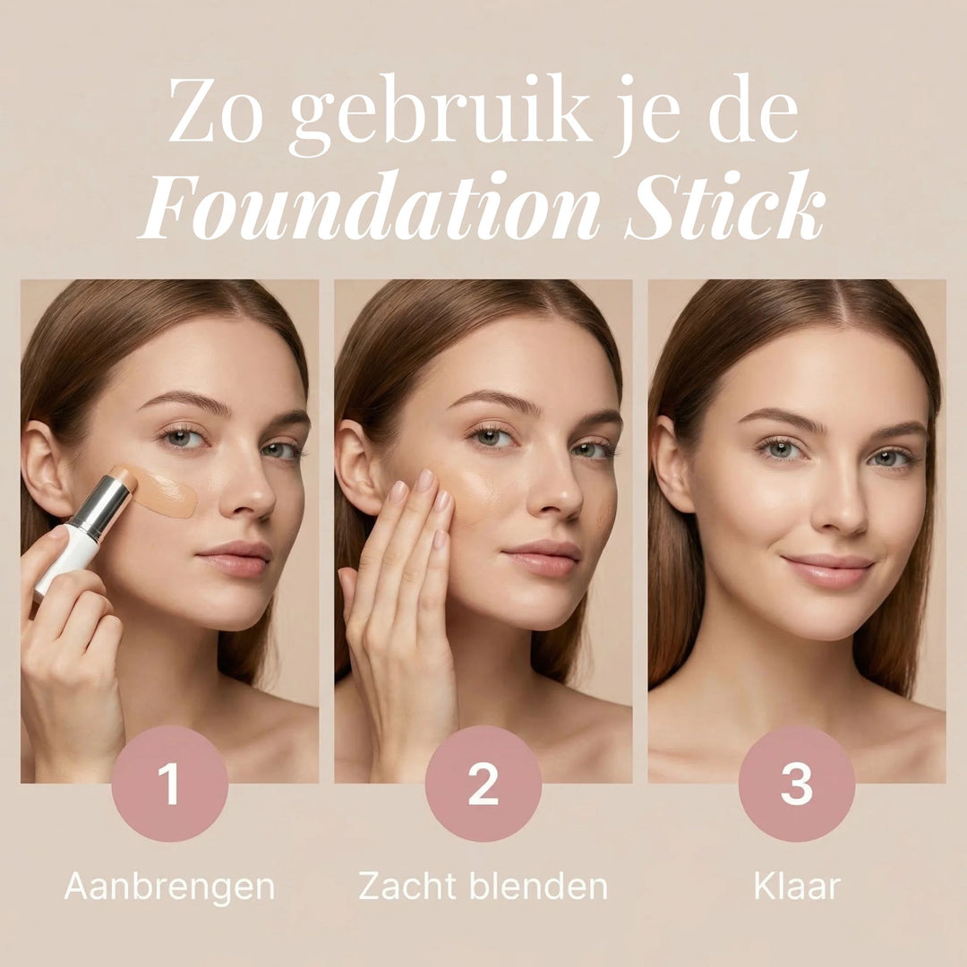 FOUNDATION STICK | PAST ZICH AAN JE HUIDSKLEUR AAN