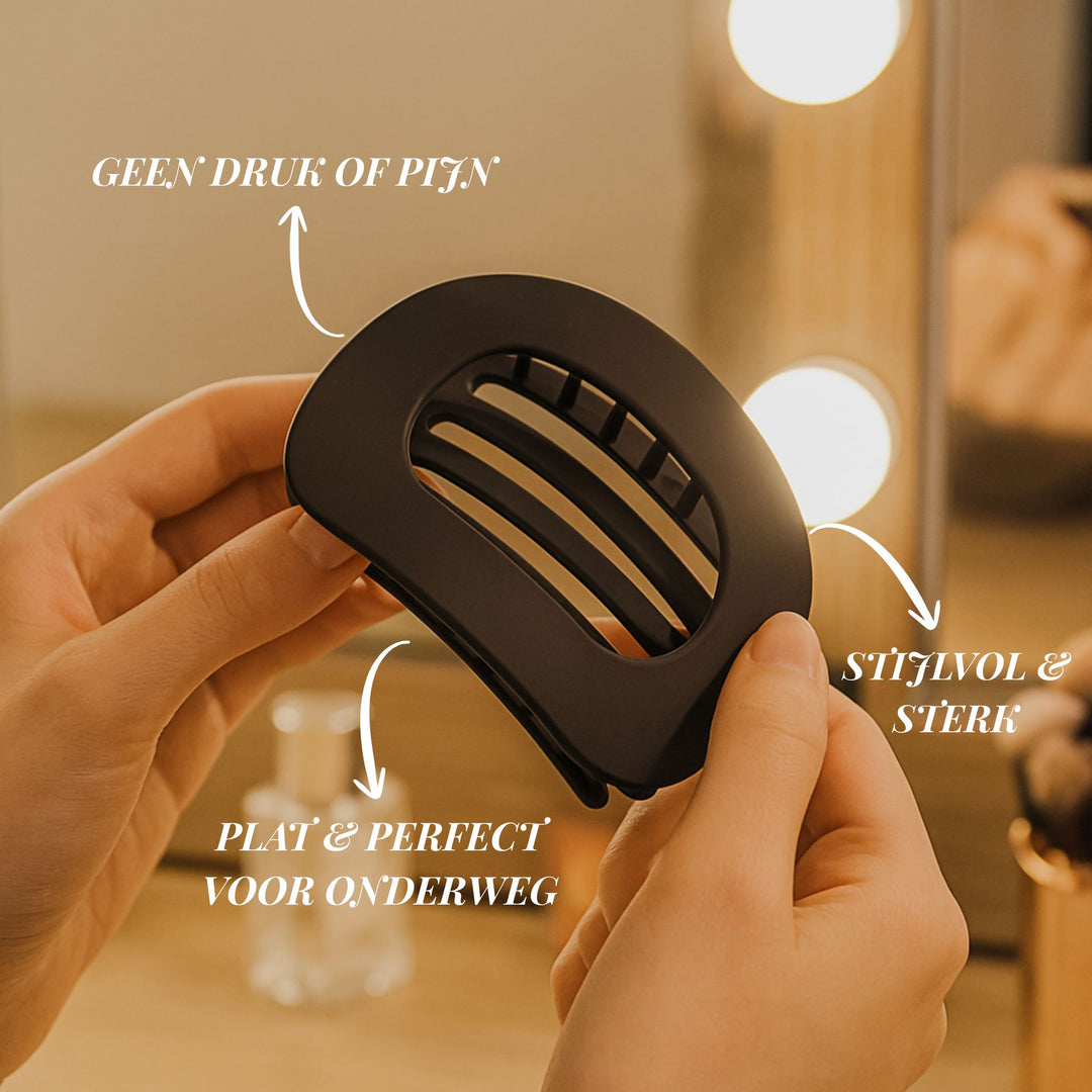 COMFORVA | HAARCLIPS OHNE DRUCKPUNKTE