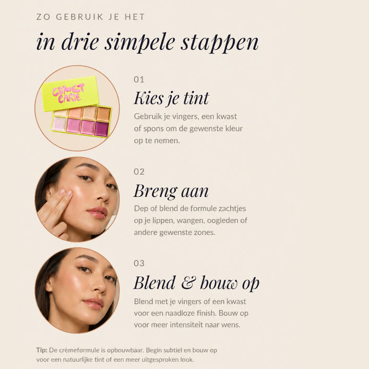 COMET CASE GLOWPALET ALL-IN-1 FACE MAKE-UP