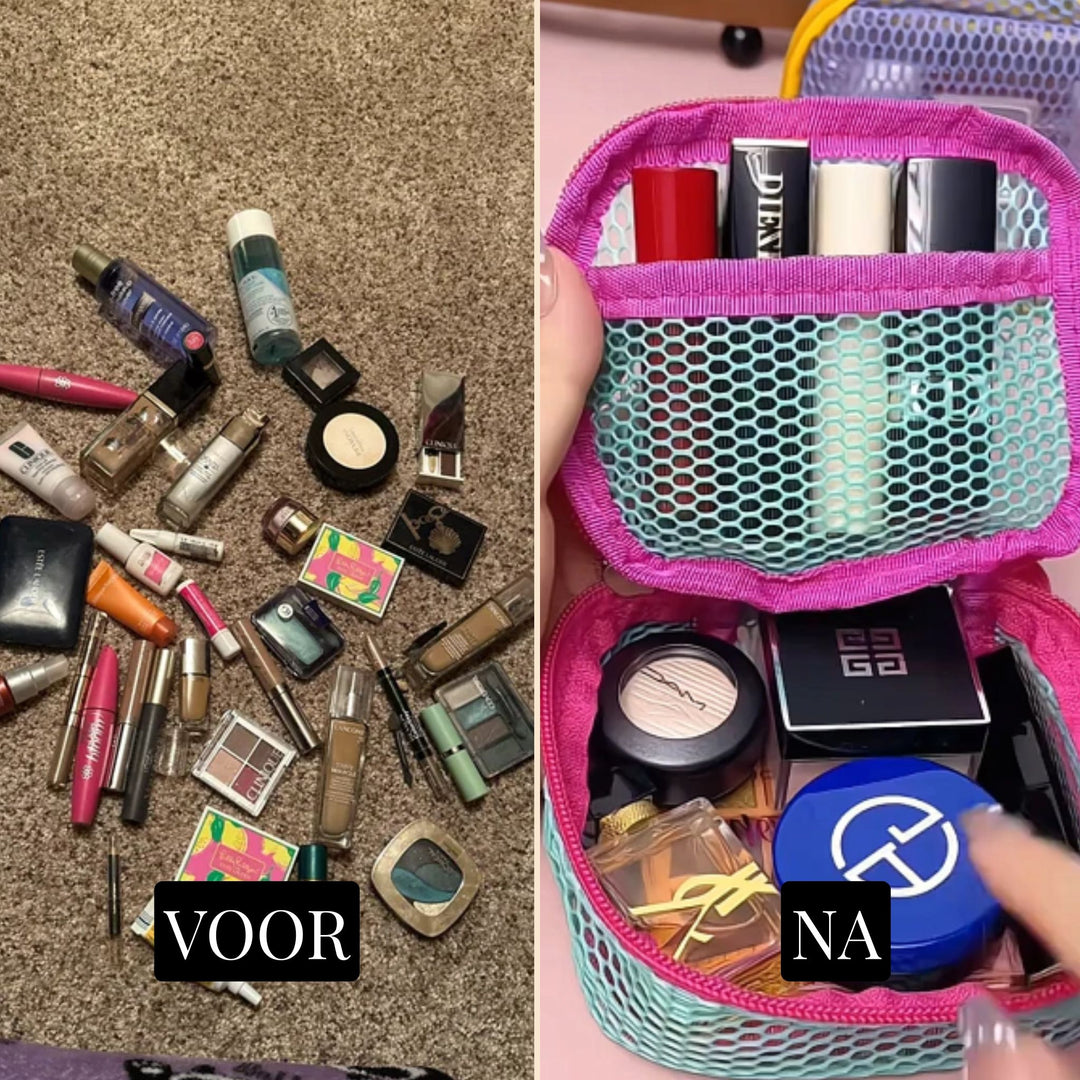 ClarityCase Make-uptasje voor op reis