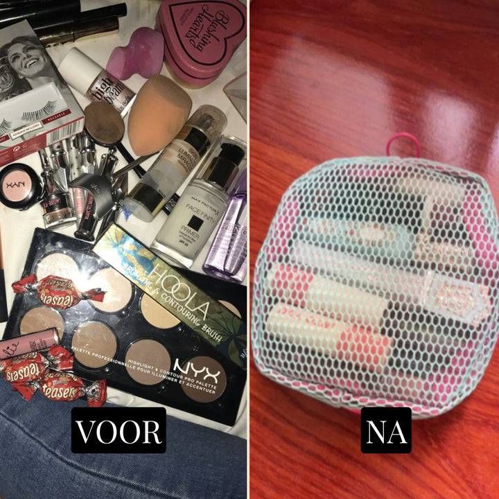 ClarityCase Make-uptasje voor op reis