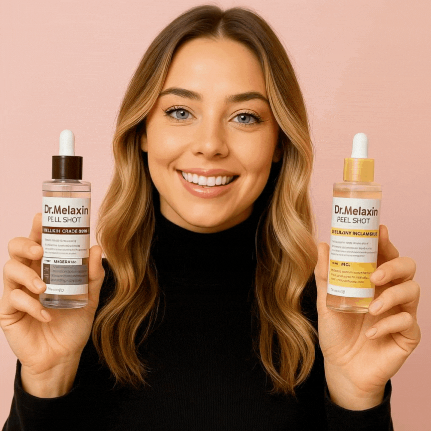 Dr. Melaxin Hauterneuerungsspritze | Peeling para mujeres | Sanftes Peeling & Strahlende Alto | Verfeinerte Poren | heroka