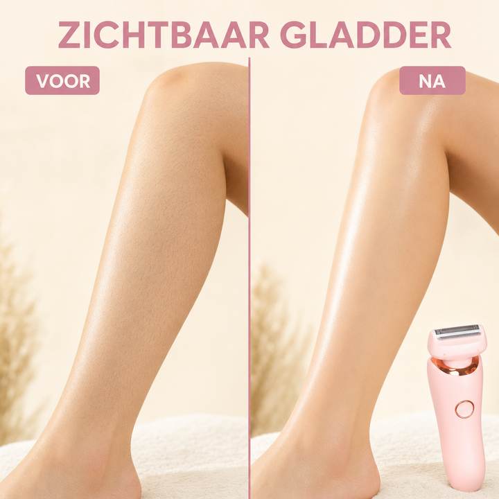 Voor en na - zichtbaar gladder